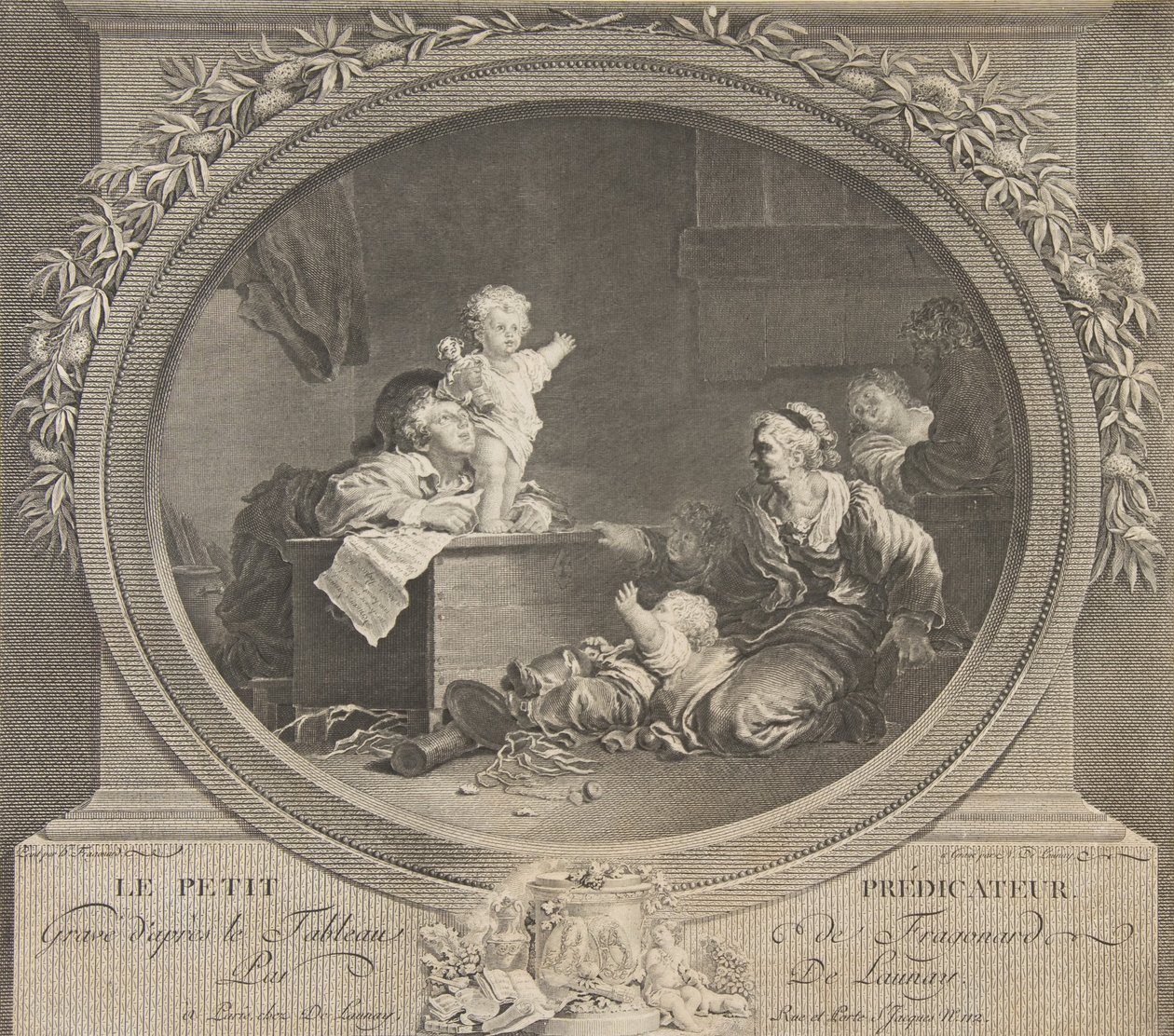 Le Petit Predicateur, XVIII secolo da Nicolas de Launay