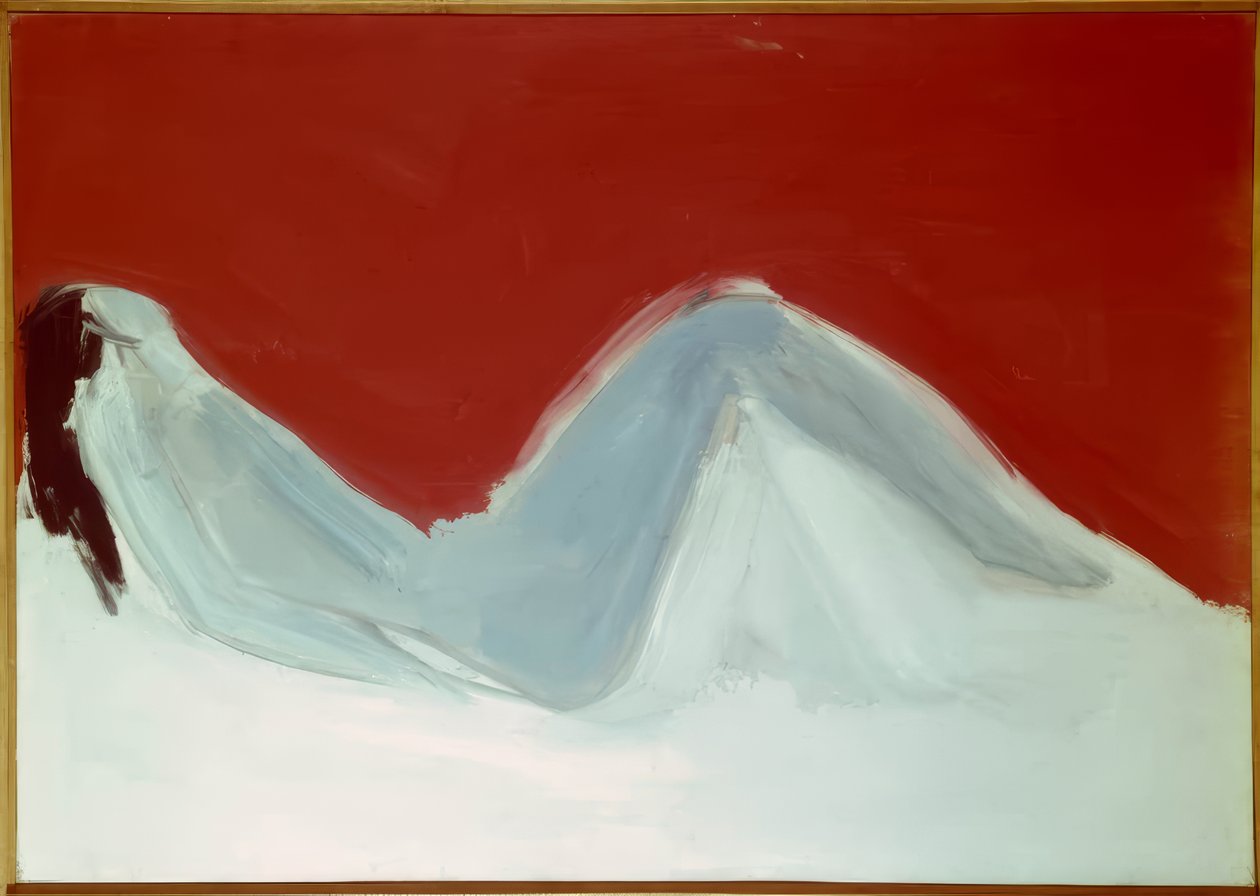 Nudo sdraiato da Nicolas de Staël