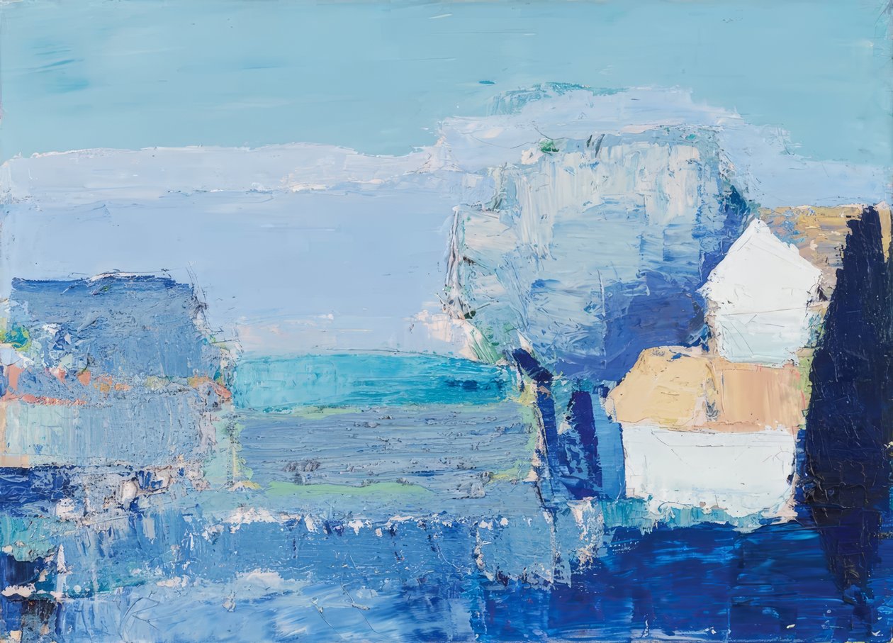 Paesaggio mediterraneo da Nicolas de Staël