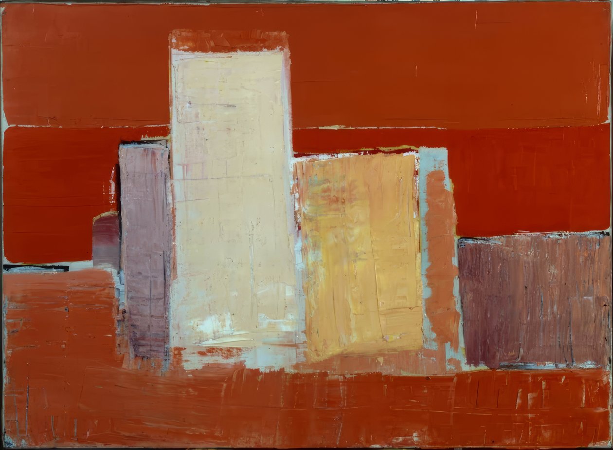 Paesaggio rosso da Nicolas de Staël