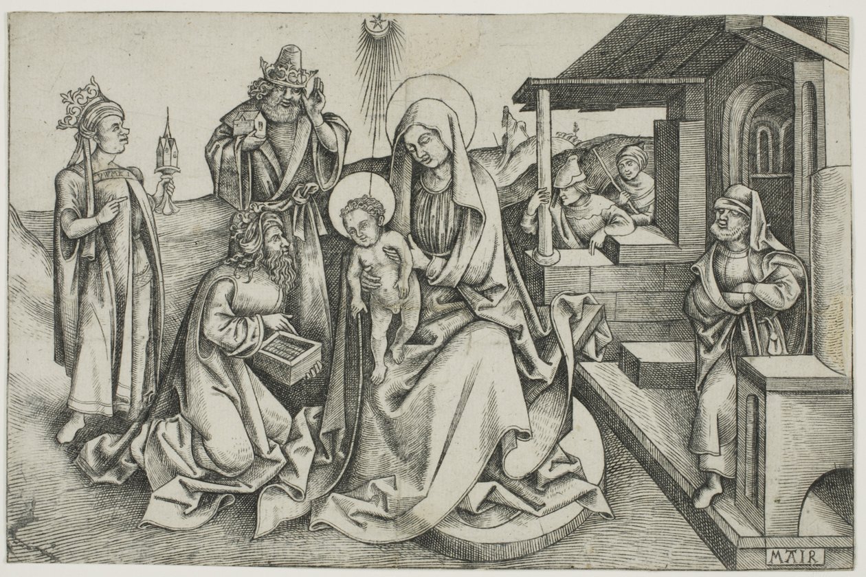 Adorazione dei Magi da Nicolaus Alexander Mair von Landshut