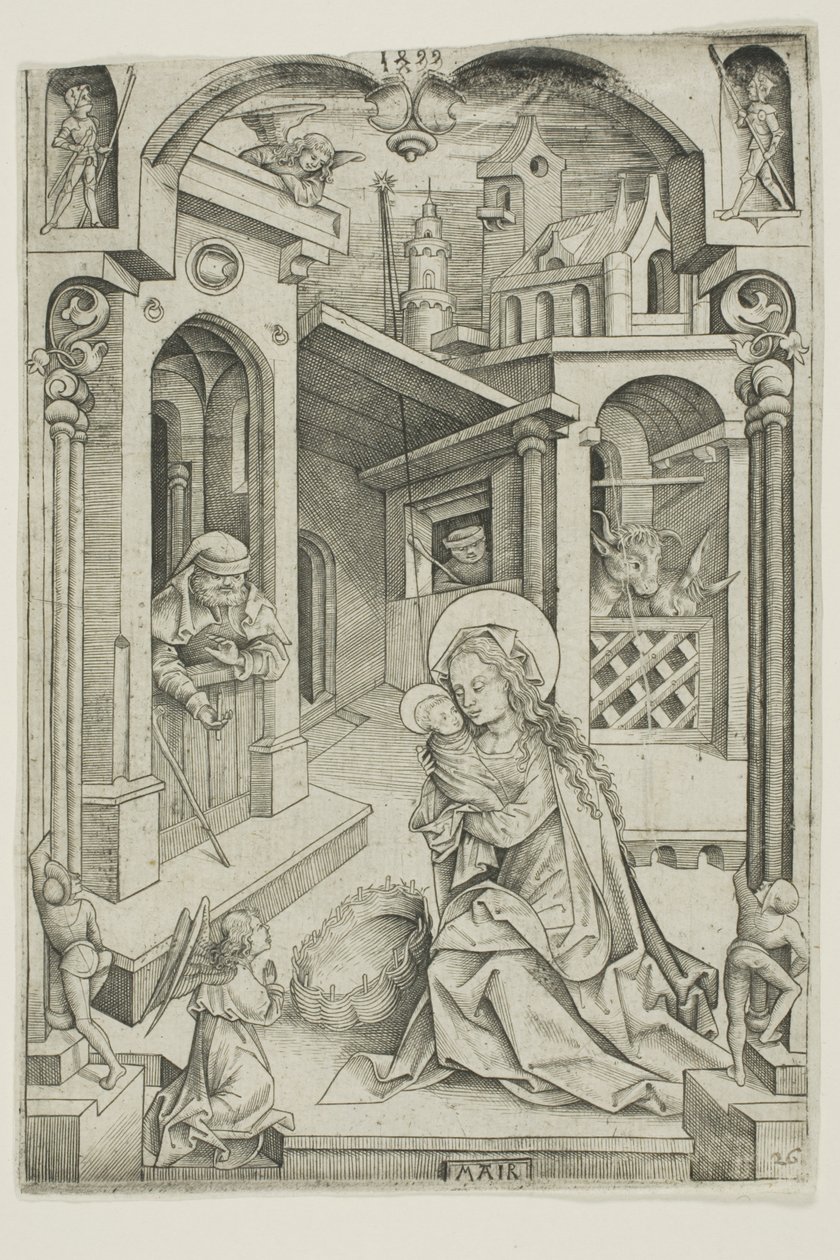 La Natività da Nicolaus Alexander Mair von Landshut