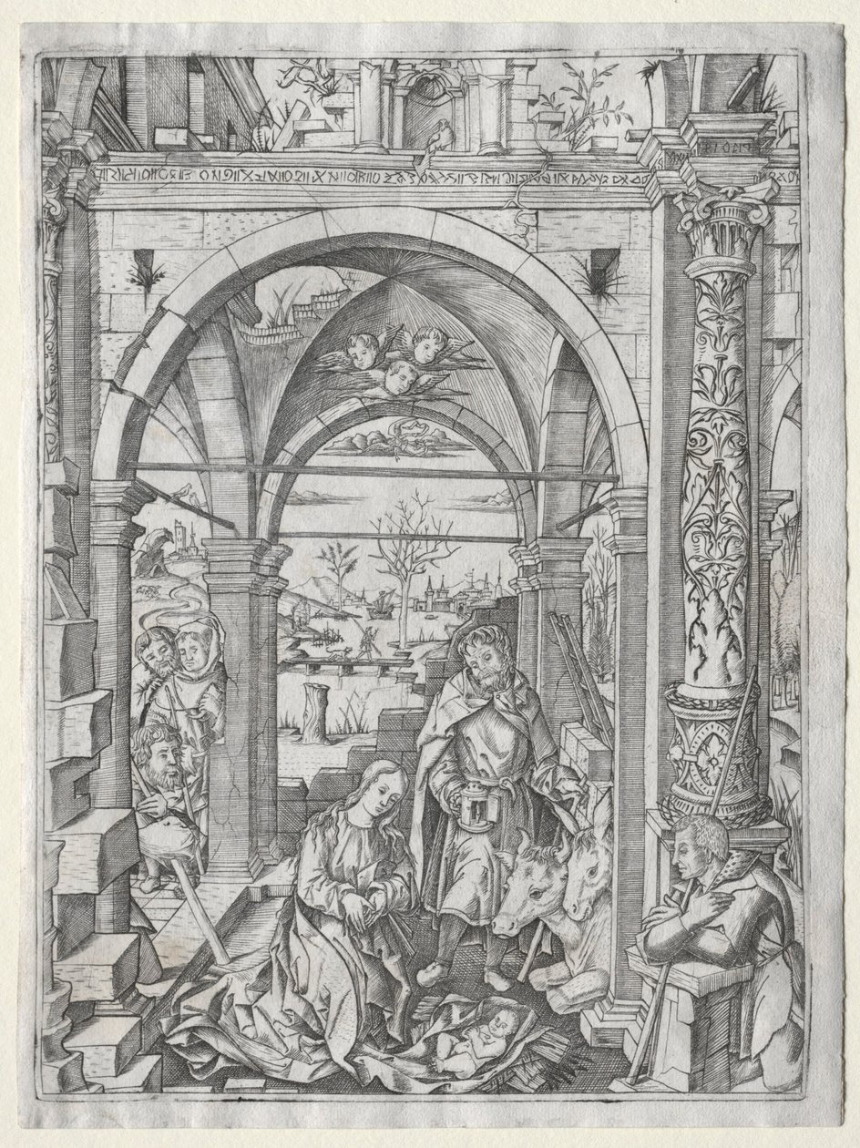 Adorazione dei pastori da Nicoletto da Modena