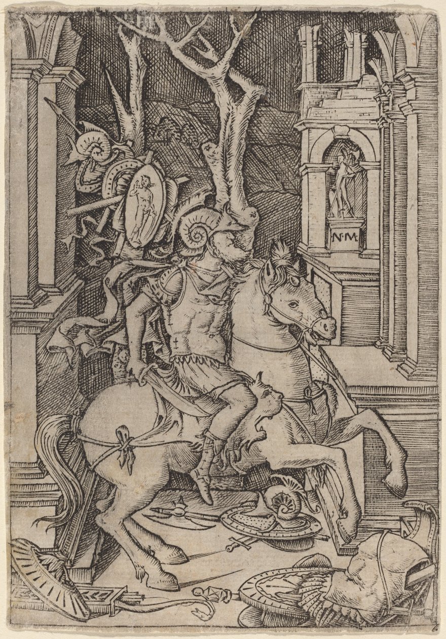Guerriero Romano da Nicoletto da Modena