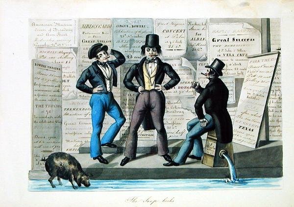 I Soap-lorks, c.1840 da Nicolino Calyo