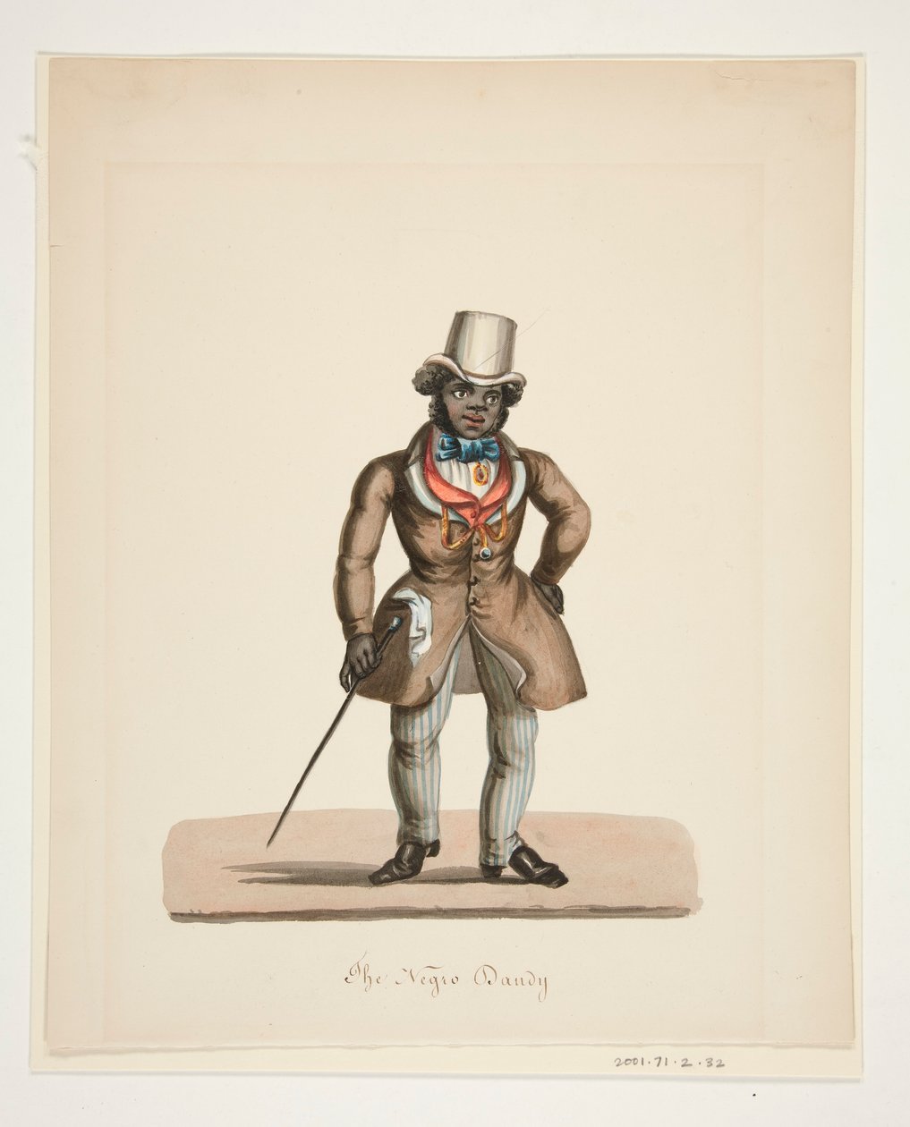 Il Dandy nero da Nicolino Calyo