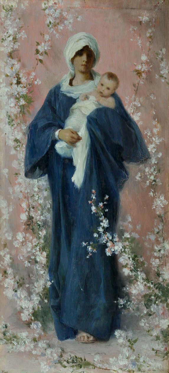 Madonna di Primavera da Nicolo Barabino
