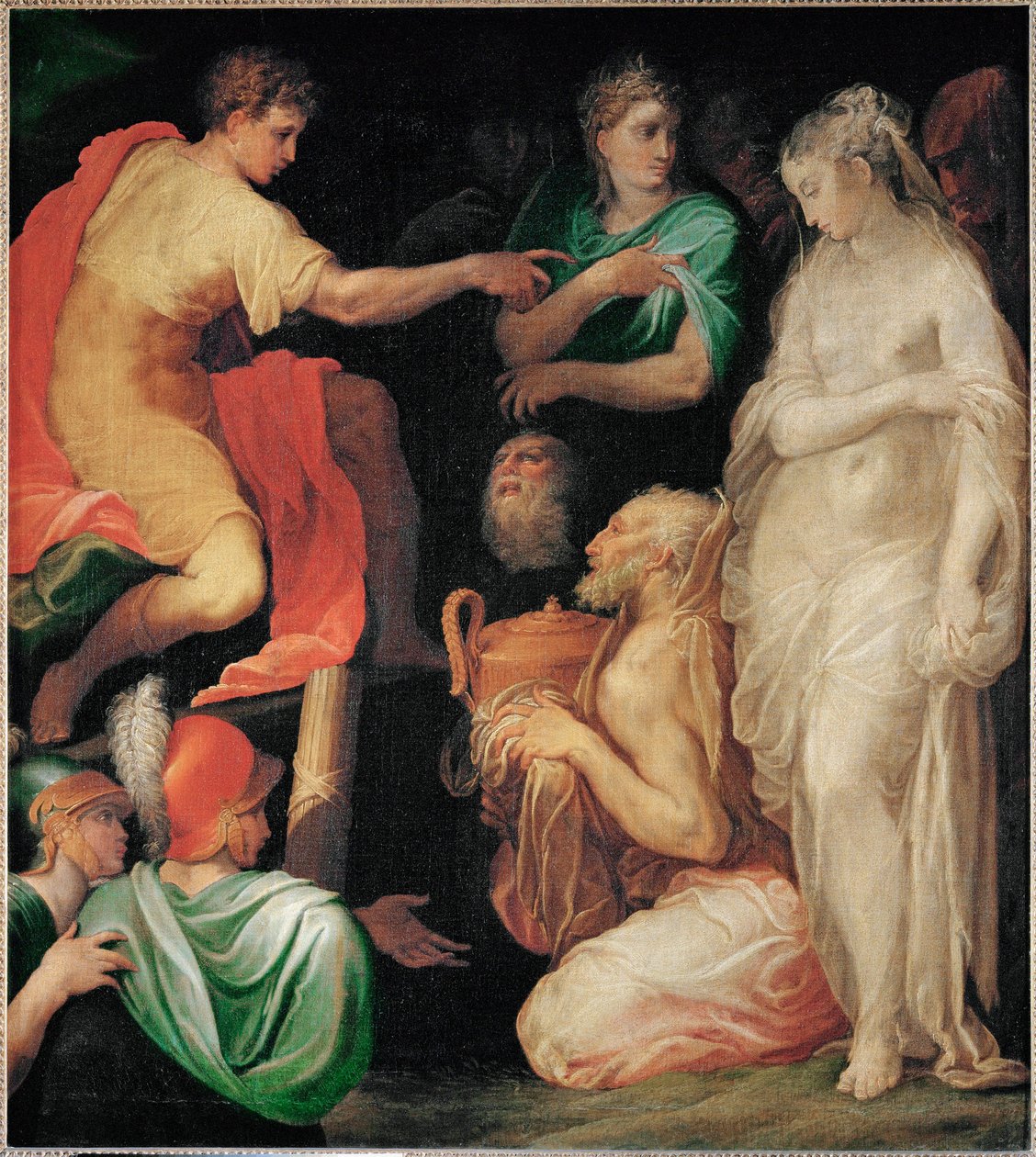 La continence de Scipio - The continence of Scipio … da Nicolò dell