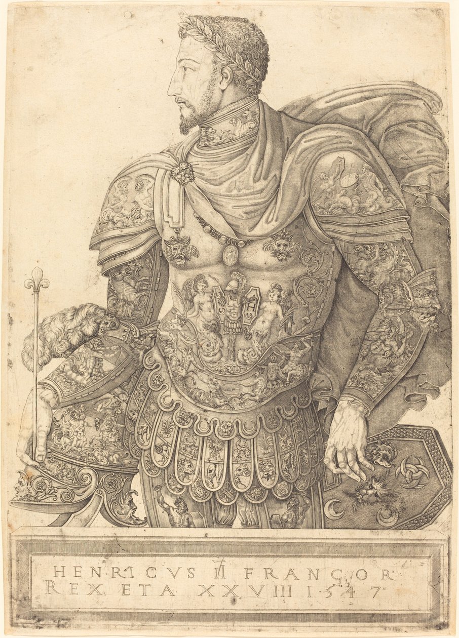 Enrico II di Francia da Nicolo della Casa