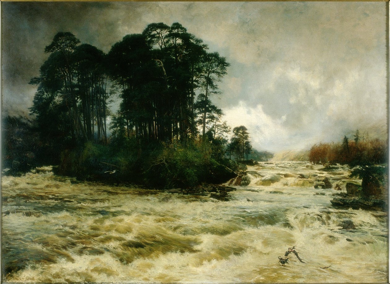 Tra la Musica Selvaggia della Valle, 1888 da Niels Moller Lund