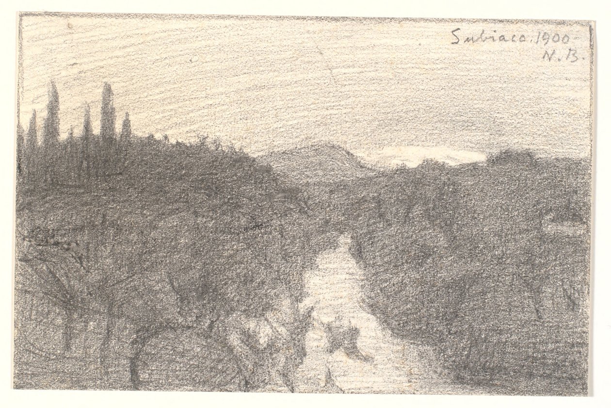Paesaggio italiano da Niels Jakob Jakobsen Bjerre