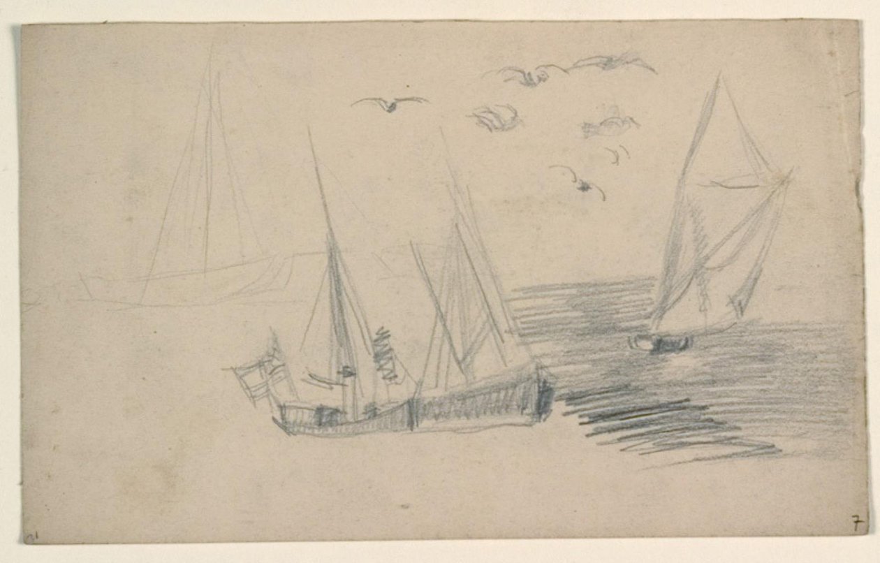 Bozze di barche da pesca da Niels Larsen Stevns