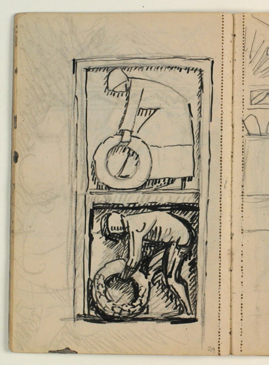 Bozzetto per la tomba di Poul S. Christiansen da Niels Larsen Stevns