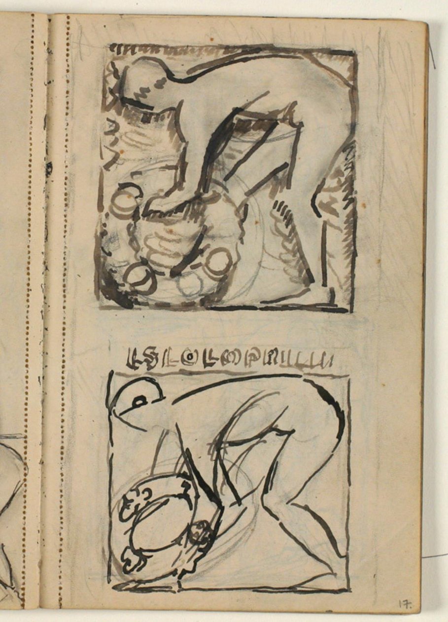 Bozzetto per la tomba di Poul S. Christiansen da Niels Larsen Stevns