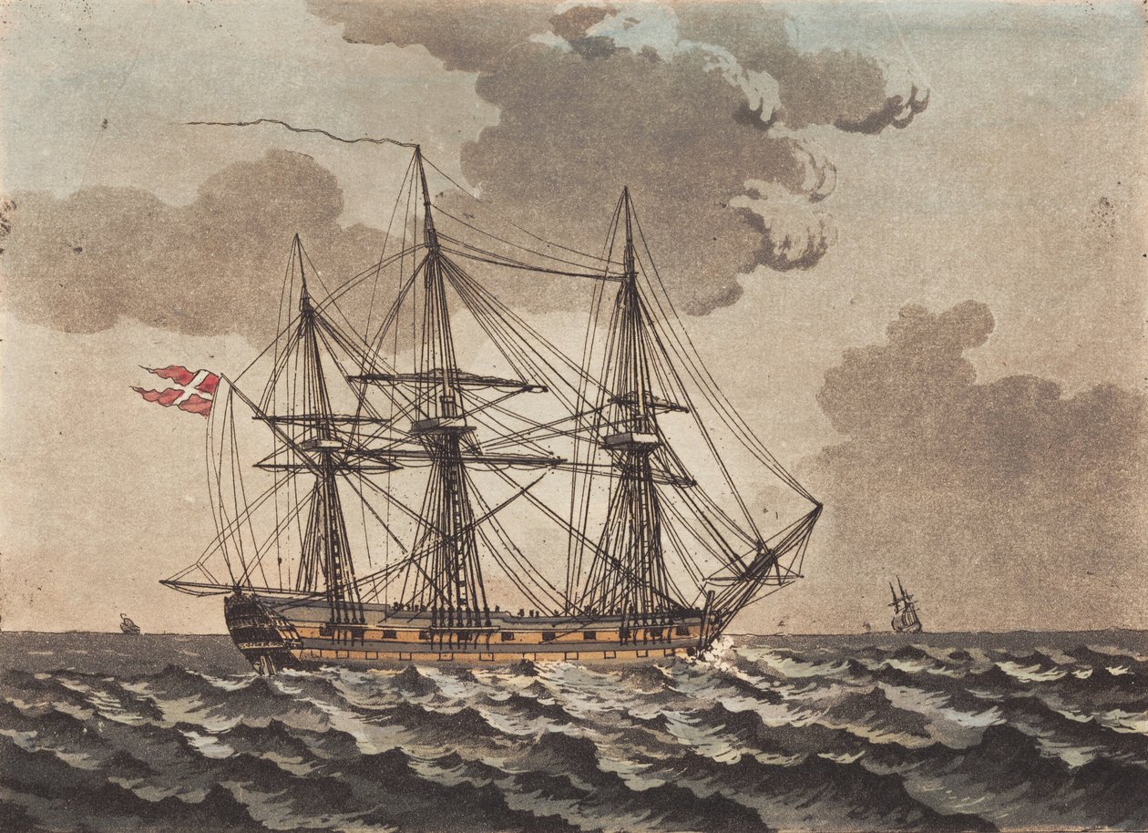Una nave da guerra all