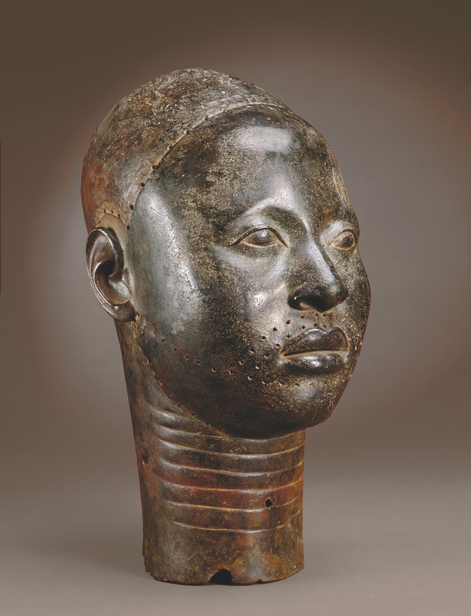 Testa di un Oni, Ife, 12° - 15° secolo da Nigerian