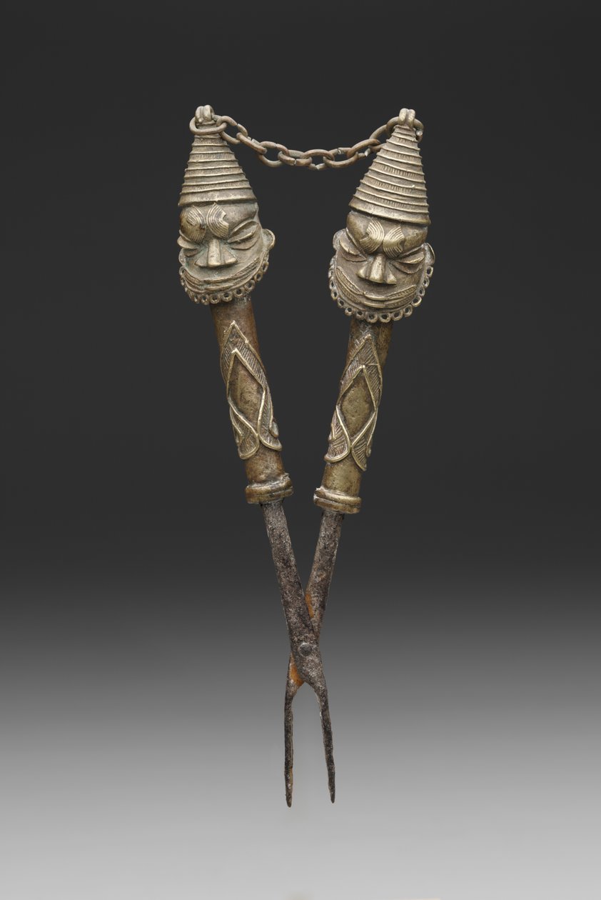 Pinze figurate per rituali della Società Oshugbo da Nigerian Nigerian