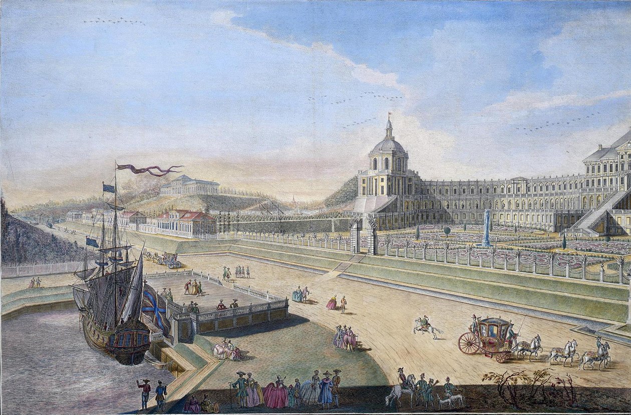 Veduta di Oranienbaum, 1761 da Nikita Fyodorovich Chelnakov