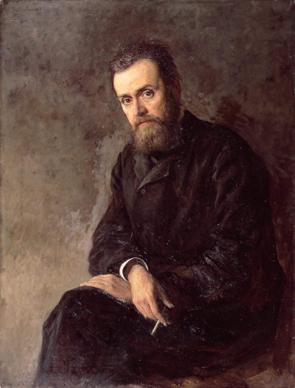 Ritratto di Gleb I. Uspensky, 1884 da Nikolai Aleksandrovich Yaroshenko
