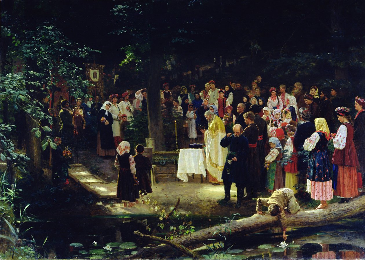 Festa della Trasfigurazione del Signore in Ucraina da Nikolai K. Bodarevski