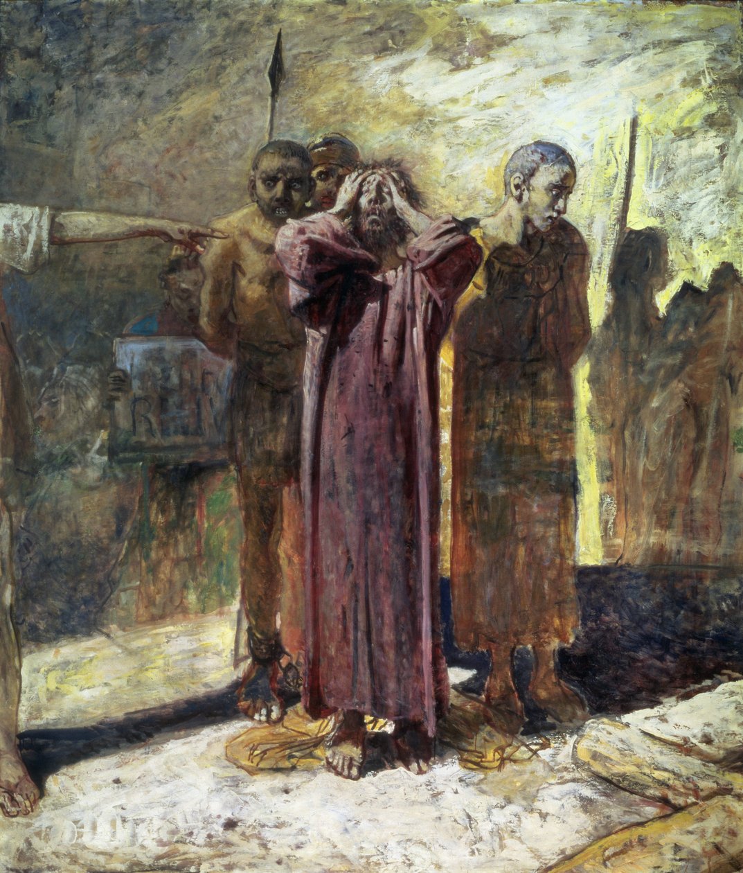 Golgota, 1892-93 da Nikolai Nikolaevich Ge