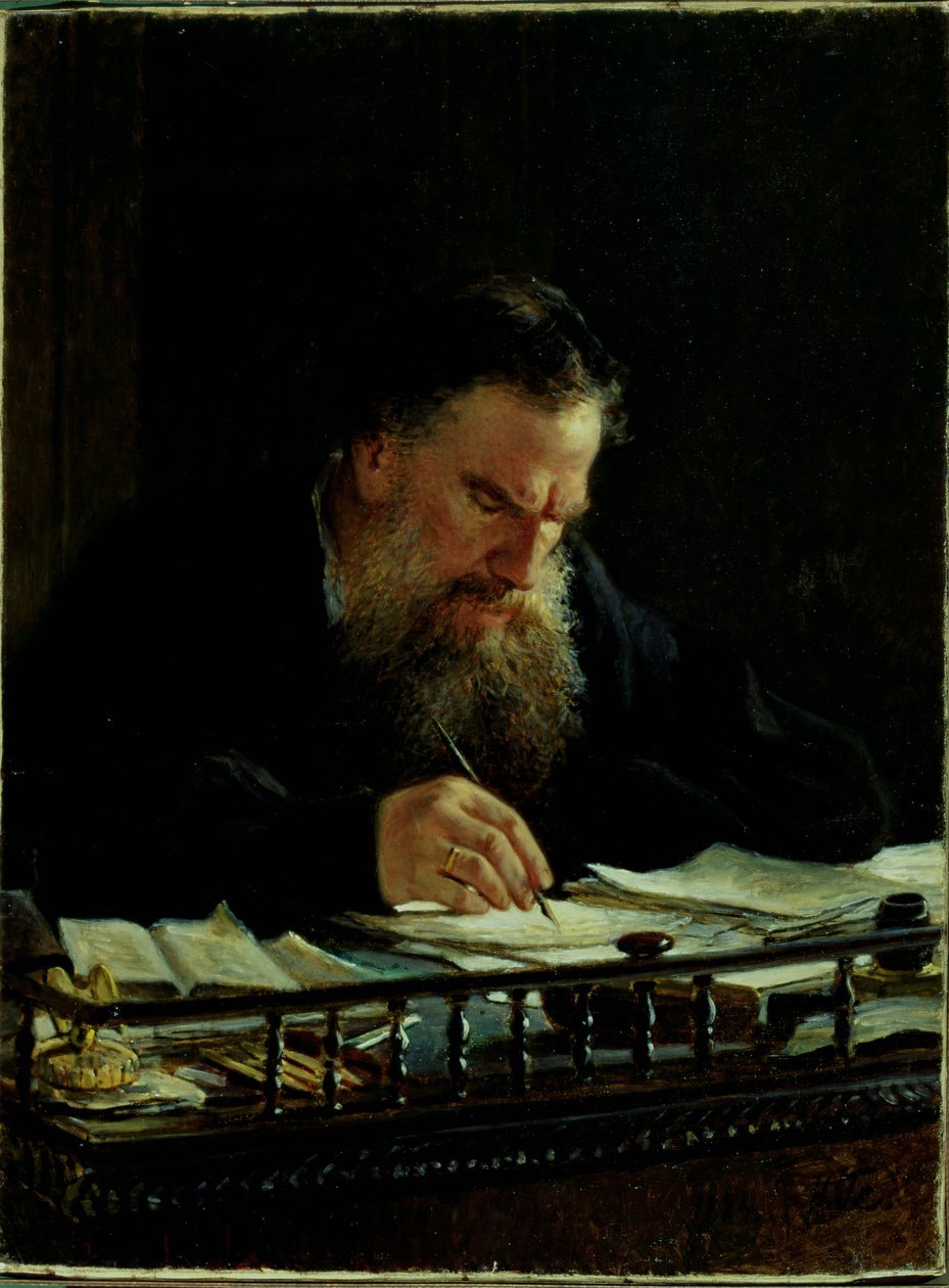 Ritratto di Lev Tolstoj da Nikolai Nikolajevitch Gay