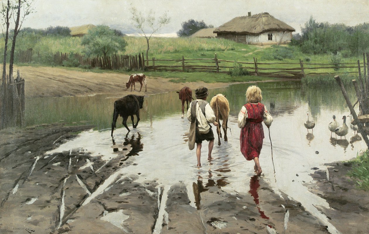 Il Guado da Nikolai Pimonenko