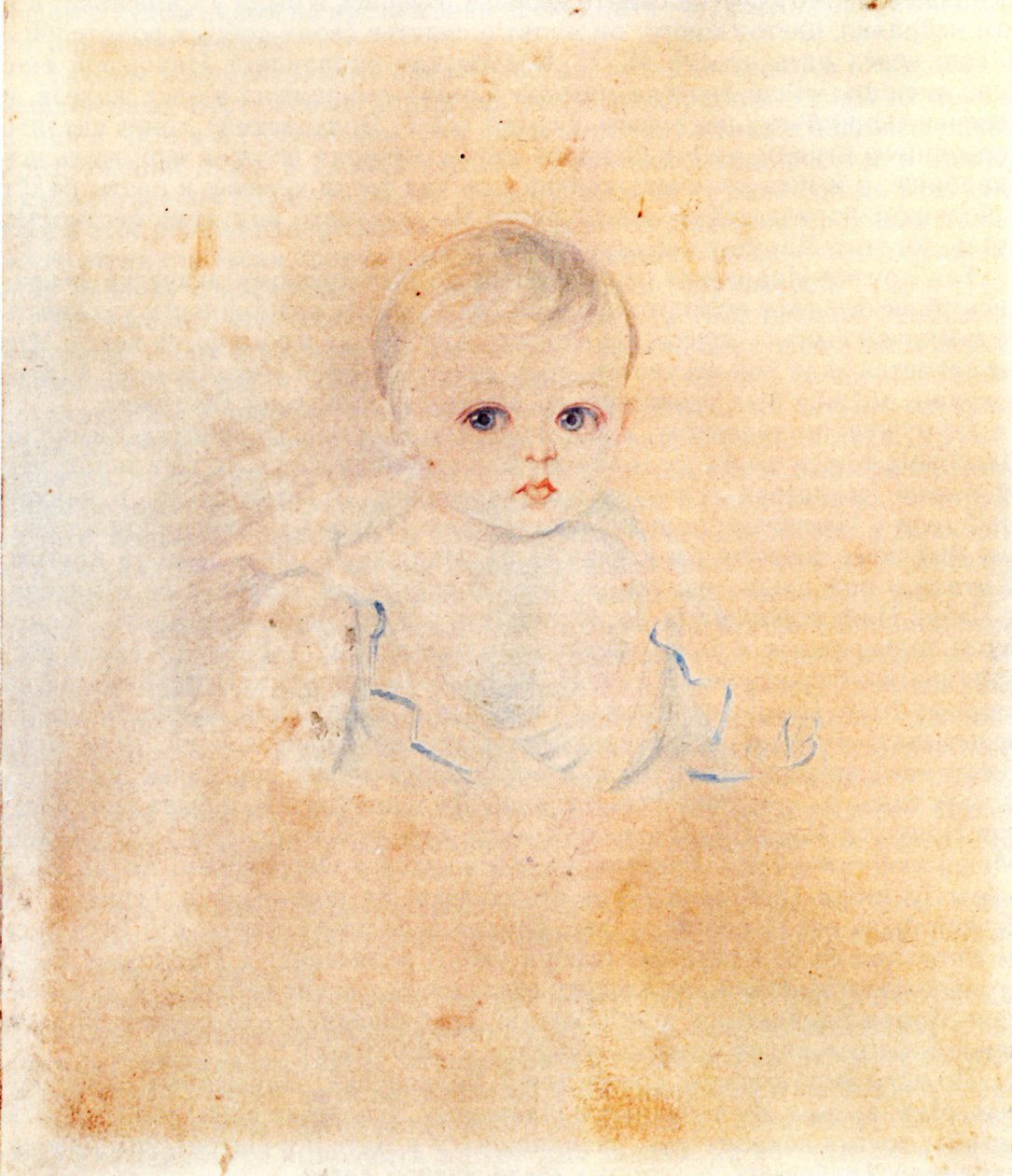 Ritratto di Sasha Ivashev, 1834 da Nikolai Alexandrovich Bestuzhev