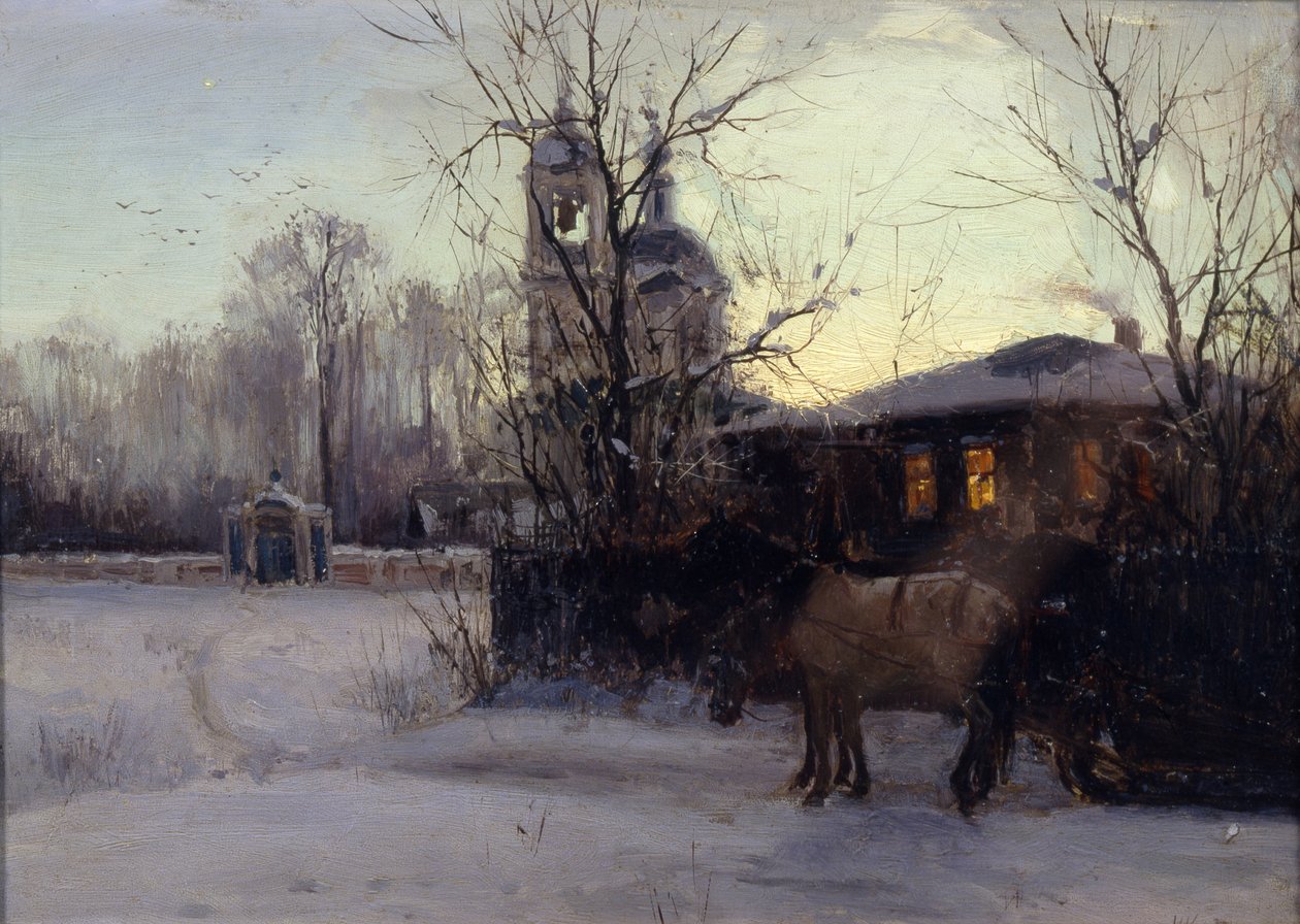 Paesaggio da Nikolai Alexandrovich Klodt