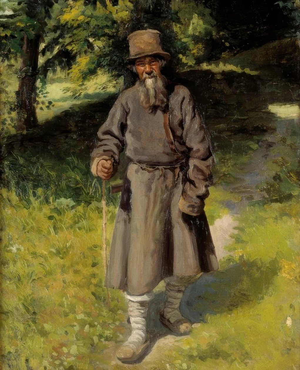 Il viandante da Nikolai Alexandrowitsch Jaroschenko