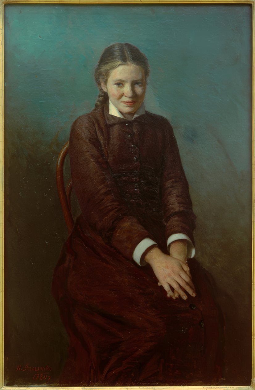 La studentessa da Nikolai Alexandrowitsch Jaroschenko