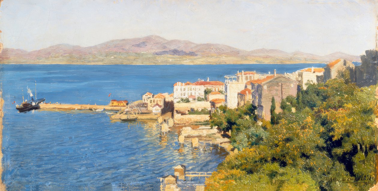 Costa della Crimea da Nikolai Alexandrowitsch Jaroschenko
