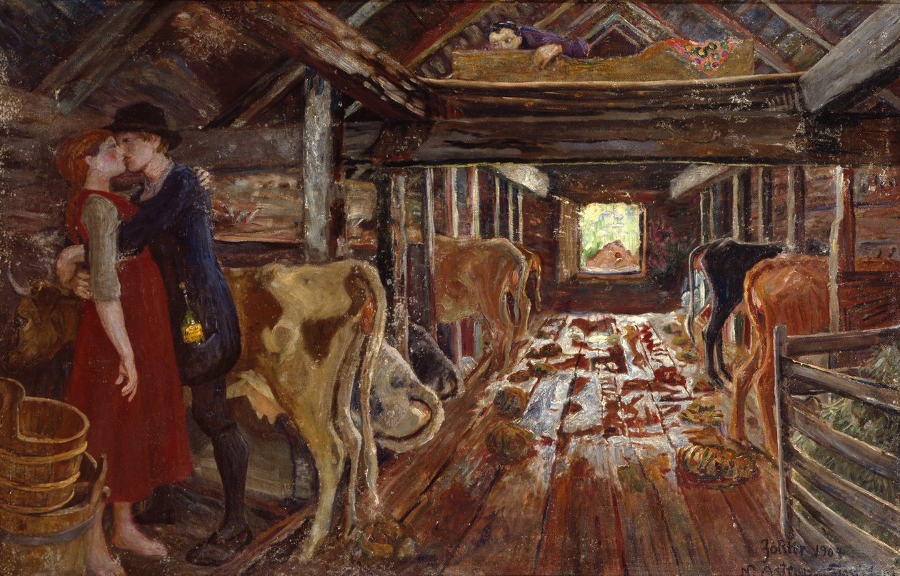 Proposta nel fienile da Nikolai Astrup