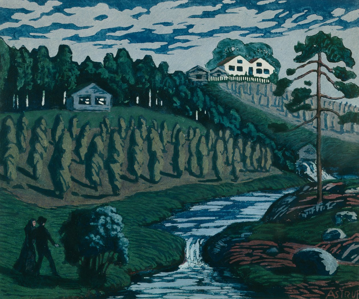 Grandi covoni da Nikolai Astrup