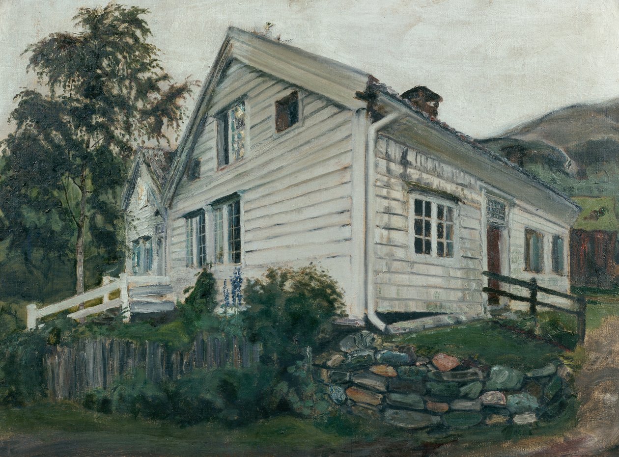Il vicariato in tempo di pioggia da Nikolai Astrup