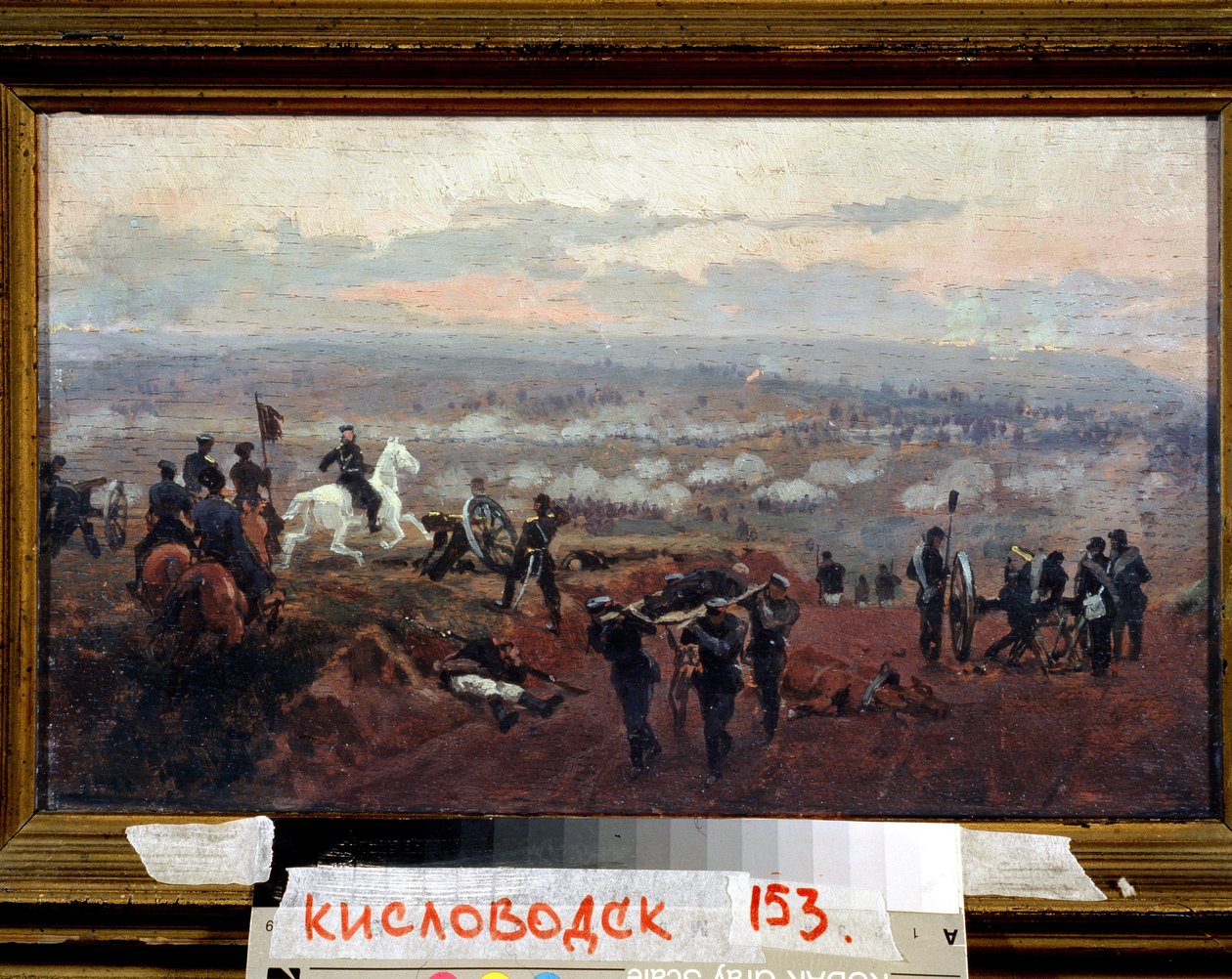 Attacco sui Monti Verdi da Nikolai Dmitrievich Dmitriev Orenburgsky