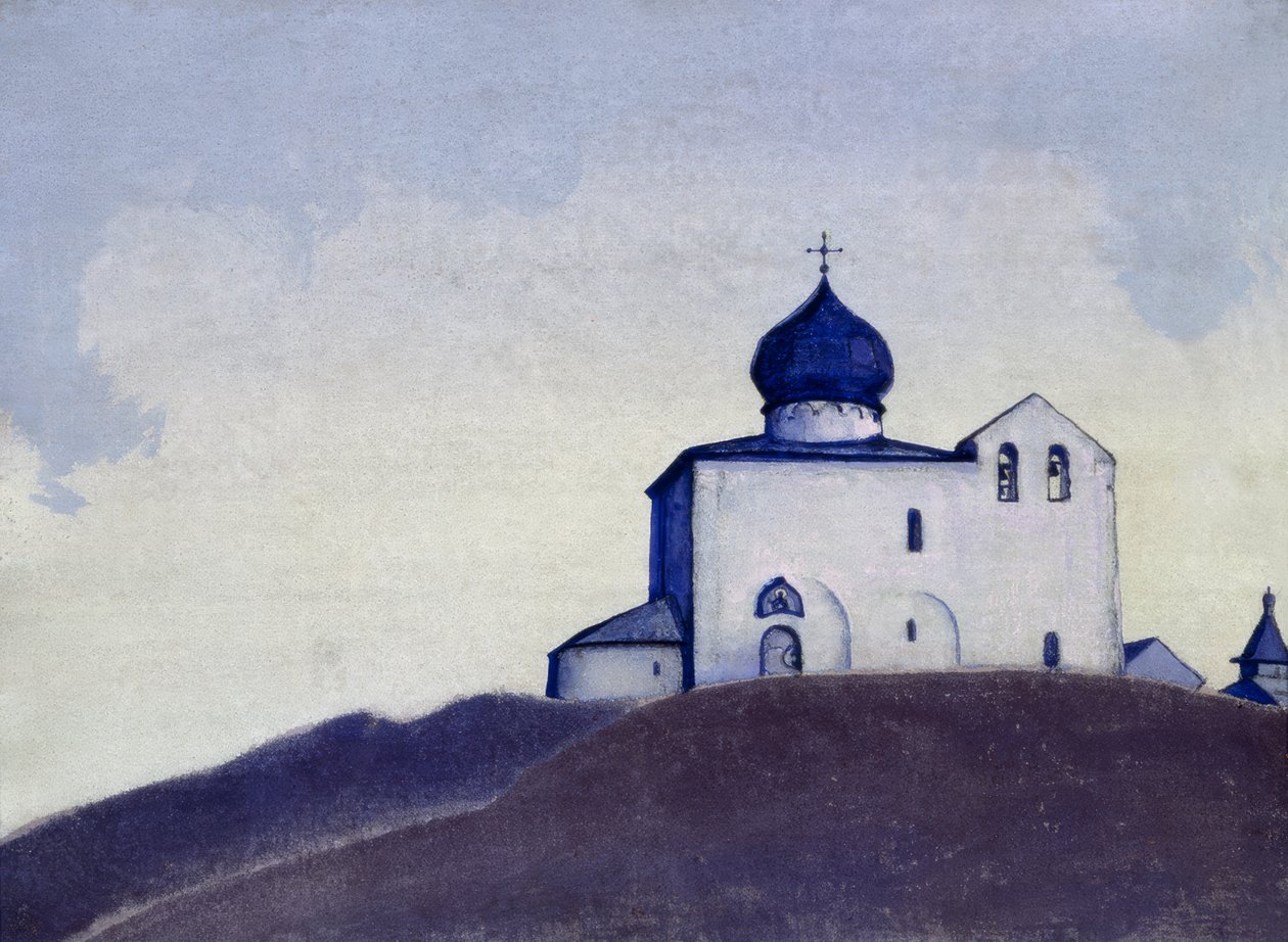 Chiesa di San Sergio in America da Nikolai Konstantinowitsch Roerich