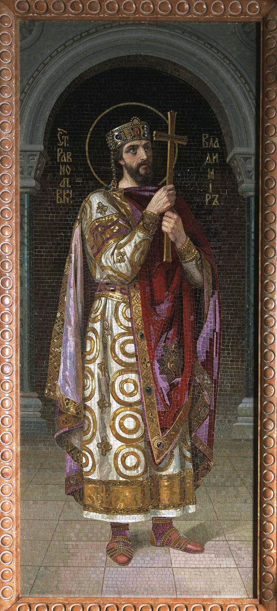 San Vladimir di Kiev da Nikolai Kornilovich Bodarevsky