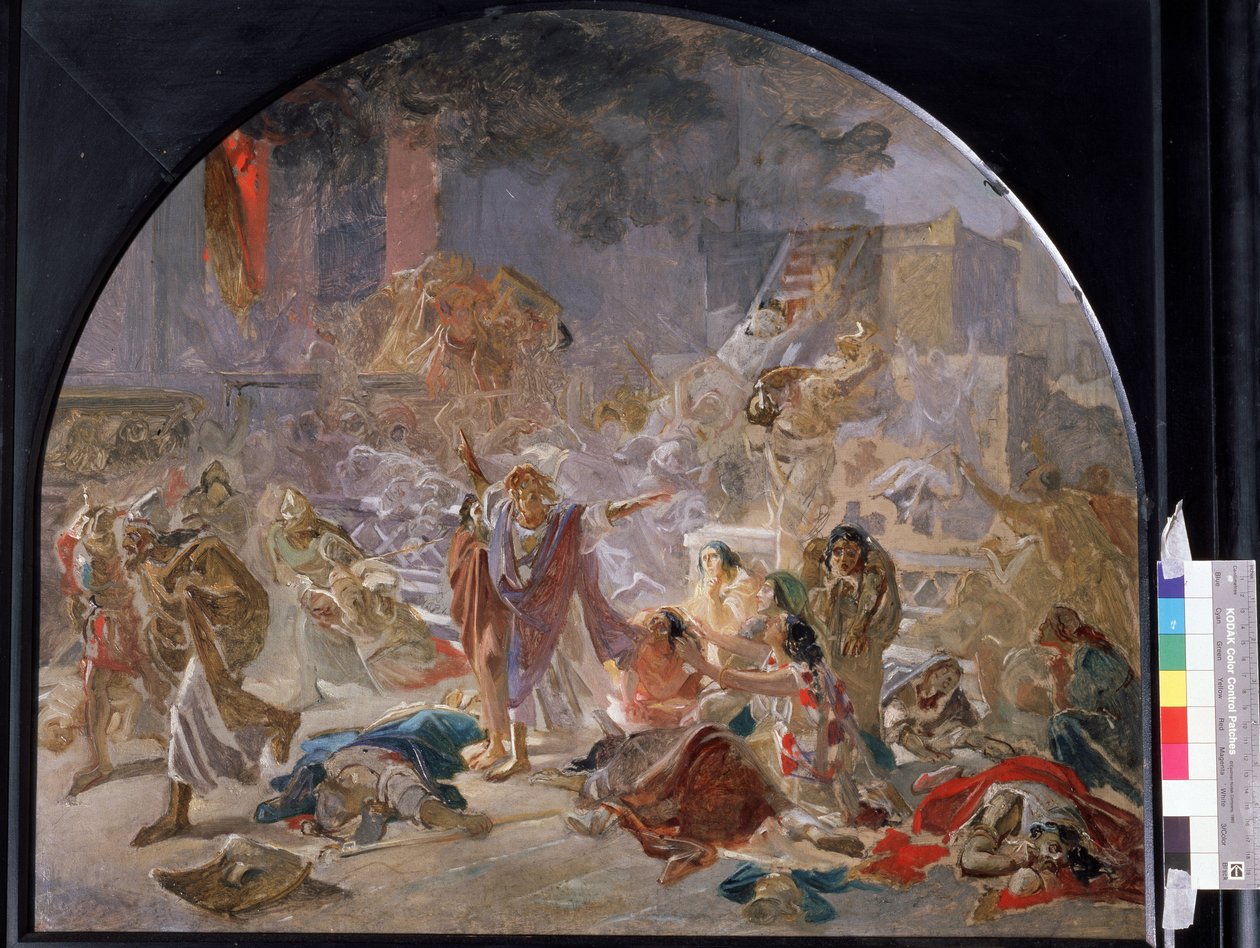 La distruzione del Tempio di Gerusalemme da Nikolai Nikolajevitch Gay