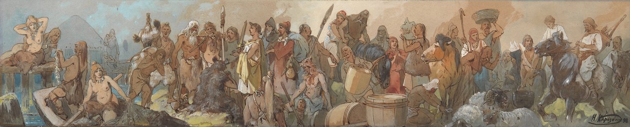 La storia del commercio, 1898 da Nikolai Nikolayevich Karasin