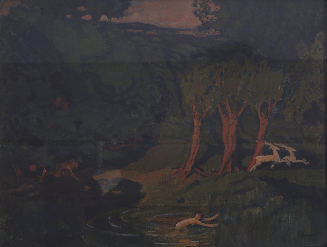 Pan e la ninfa Siringa da Nikolai Pavlovich Ulyanov