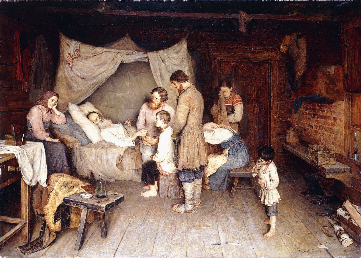 Addio da Nikolai Petrovich Bogdanov-Belsky
