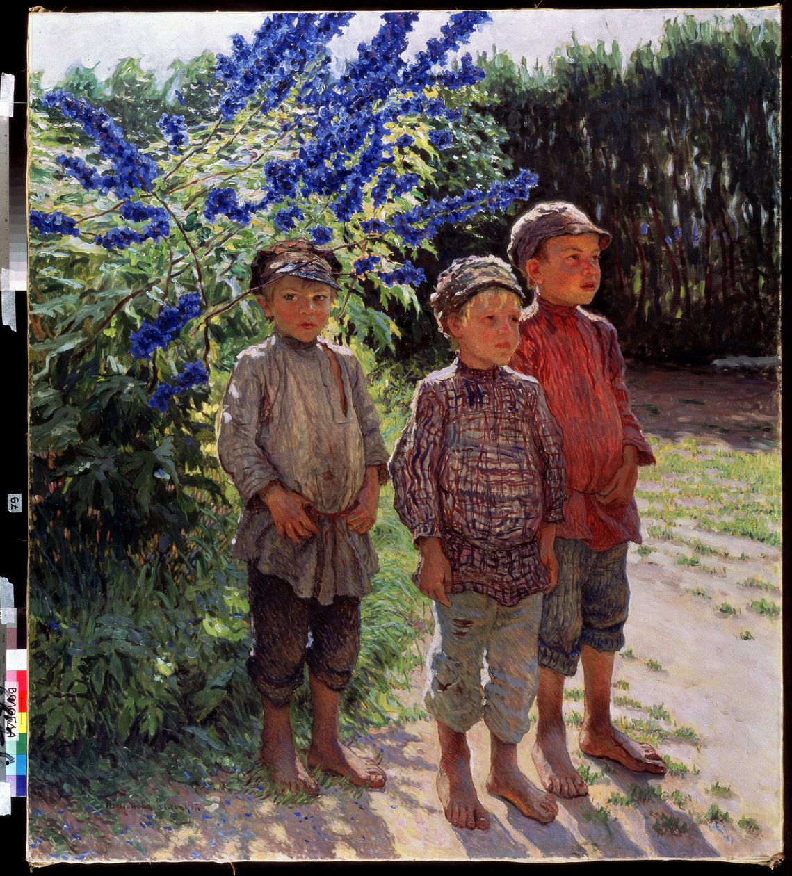Ragazzi contadini da Nikolai Petrovich Bogdanov Belsky