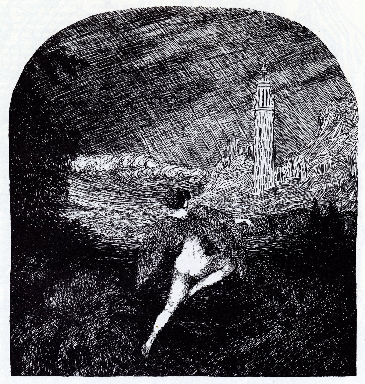 Romanticismo. Rivista simbolista Vesy The Balance, 1905 da Nikolai Petrovich Feofilaktov