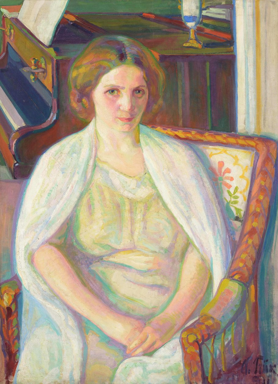 Estone: "Ritratto di Alviina Hyllestedt da Nikolai Triik
