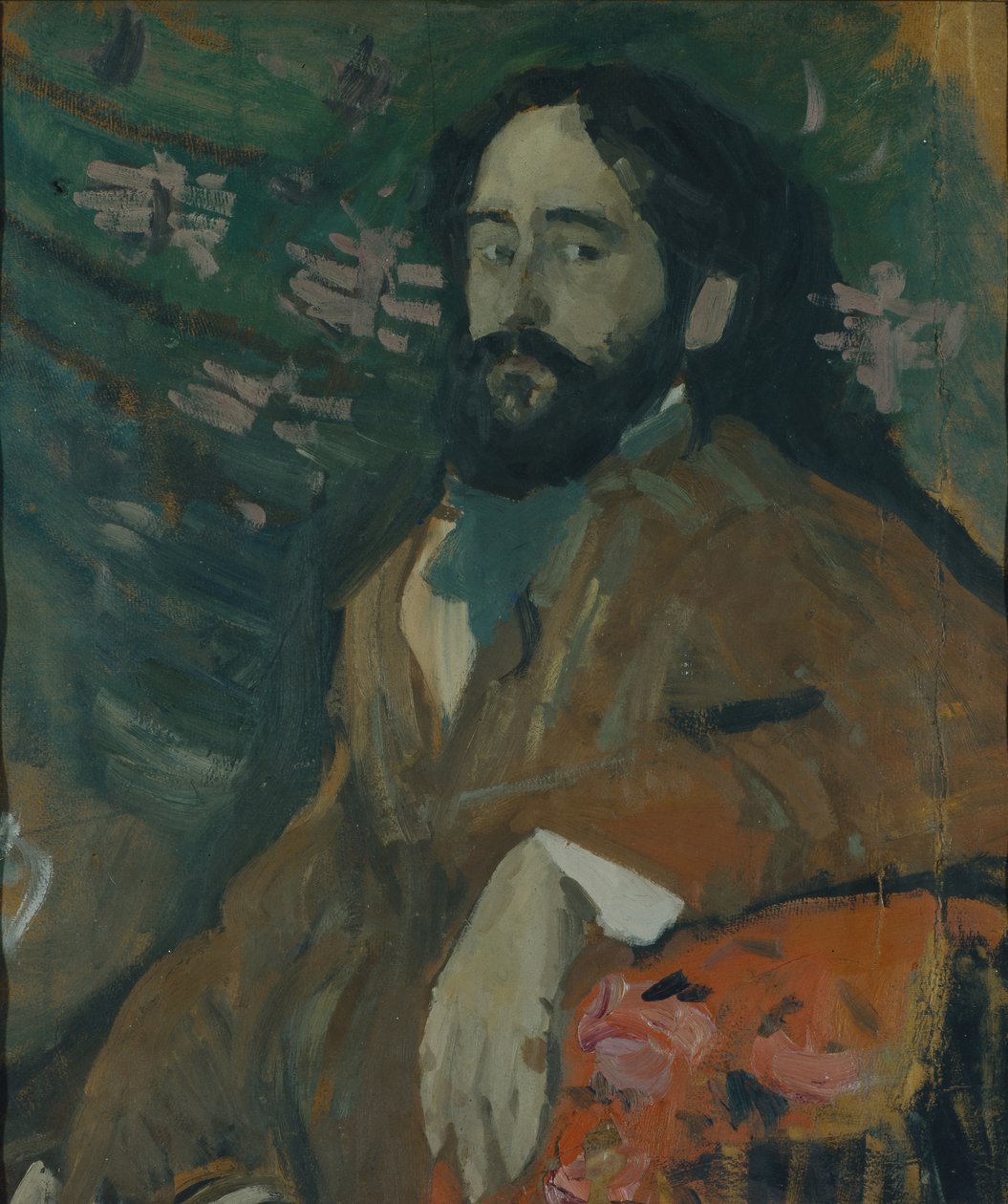Ritratto del pittore Nikolay Milioti 1874-1962, 1908 da Nikolaj Nikolaevic Sapunov