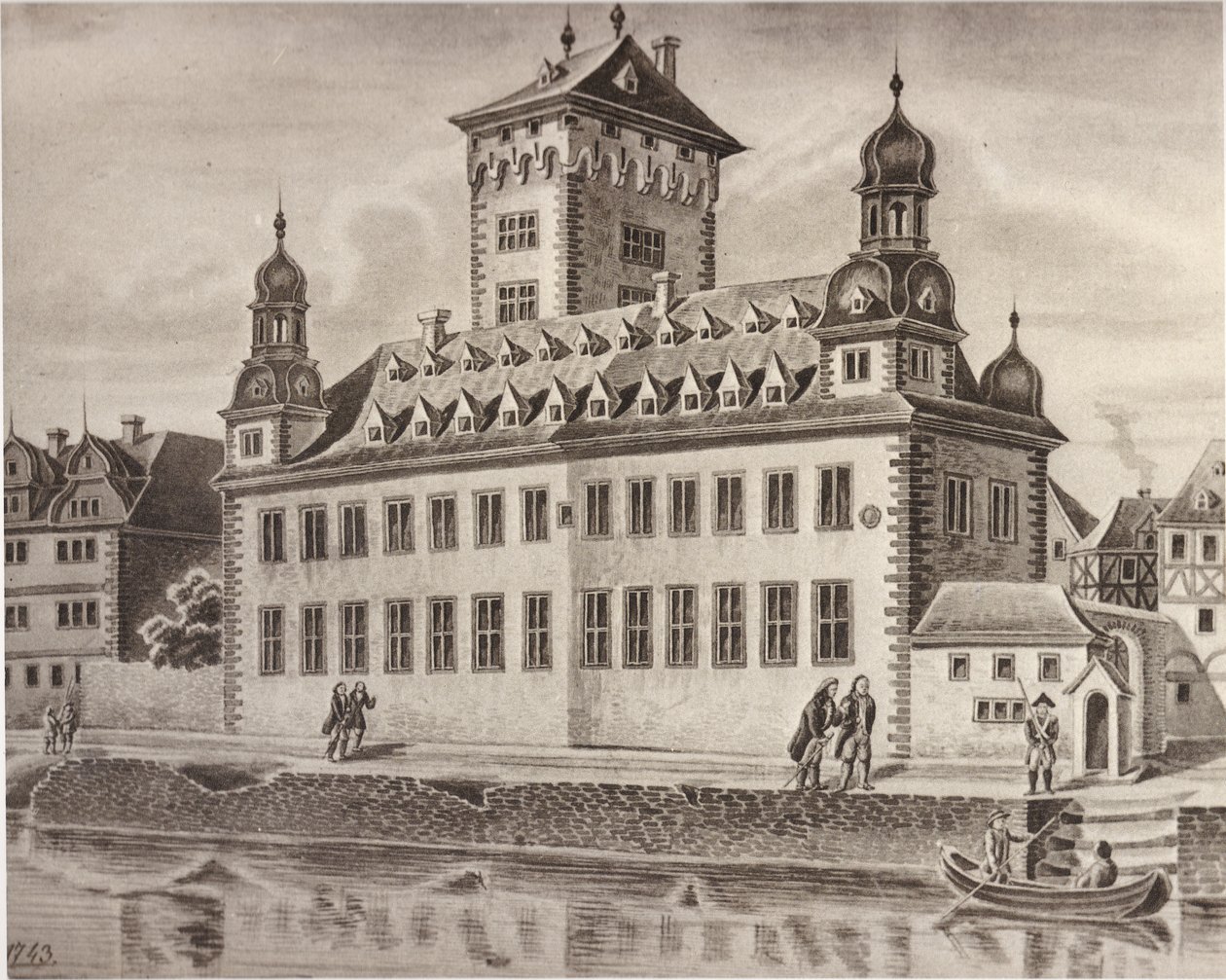 Il castello elettorale nello stato prima del 1811 da Nikolaus Schlad