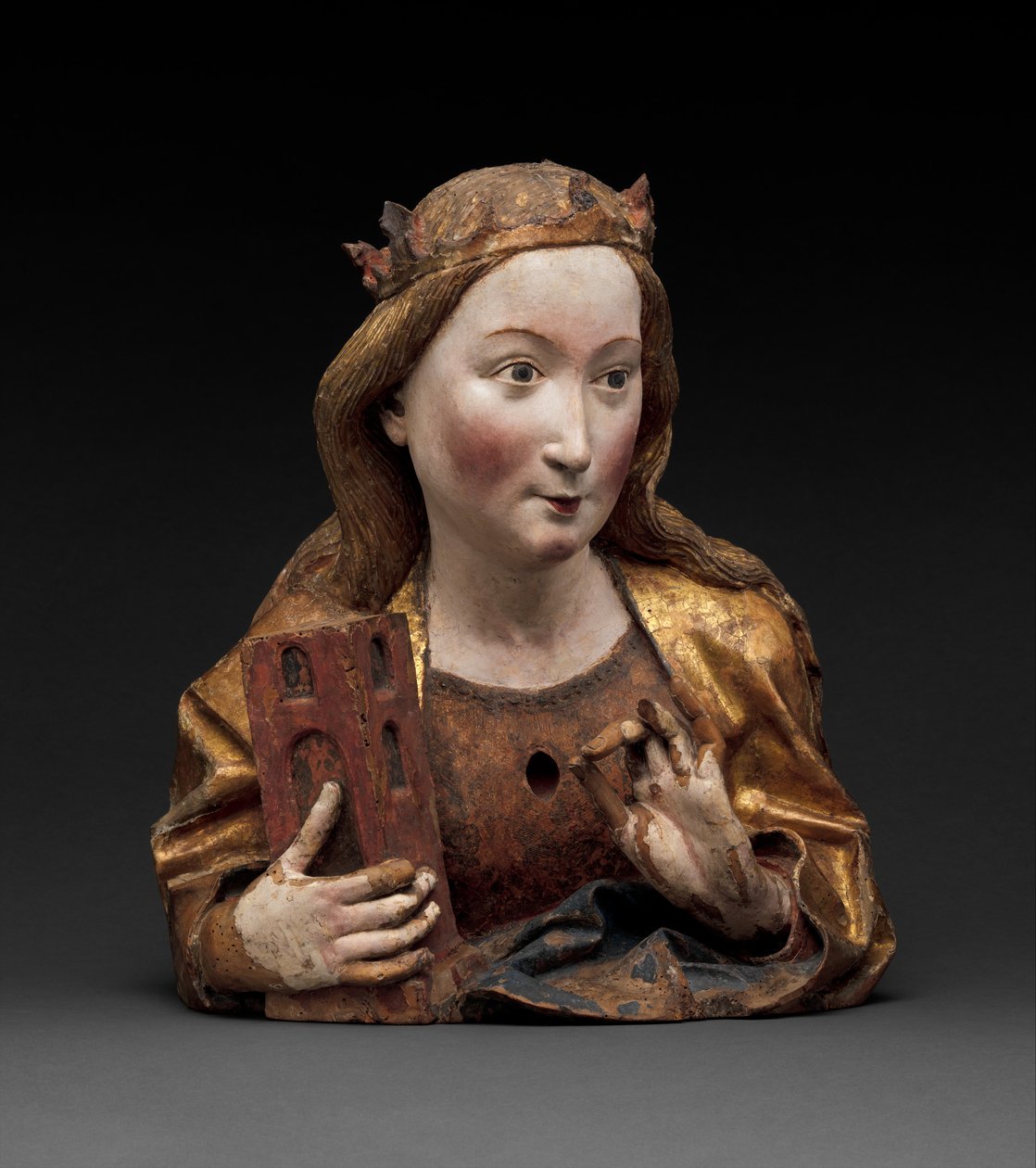 Busto reliquiario di Santa Barbara da Nikolaus Gerhaert von Leyden