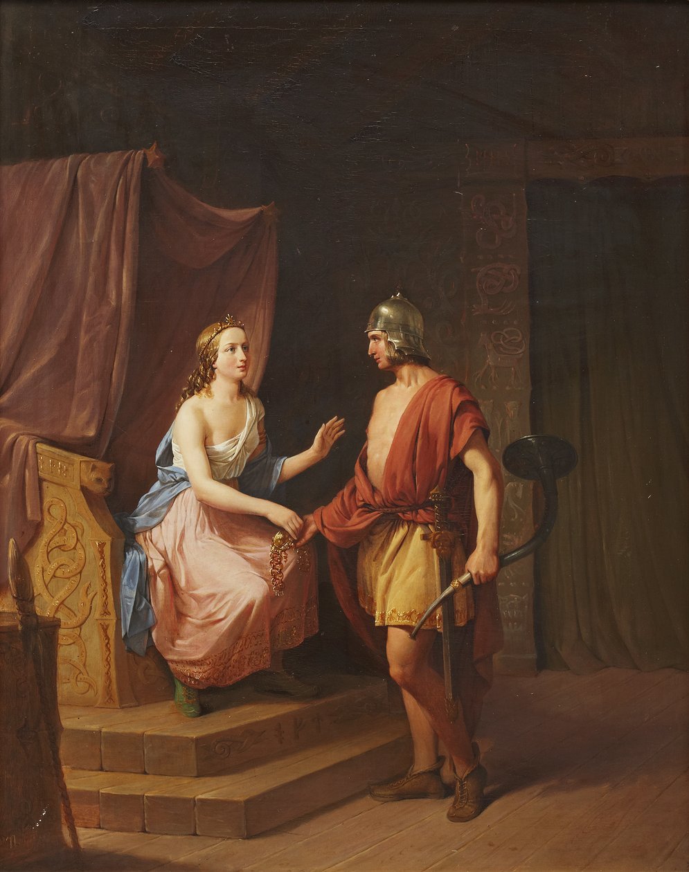 Heimdal restituisce Brisingamen a Freya da Nils Andersson
