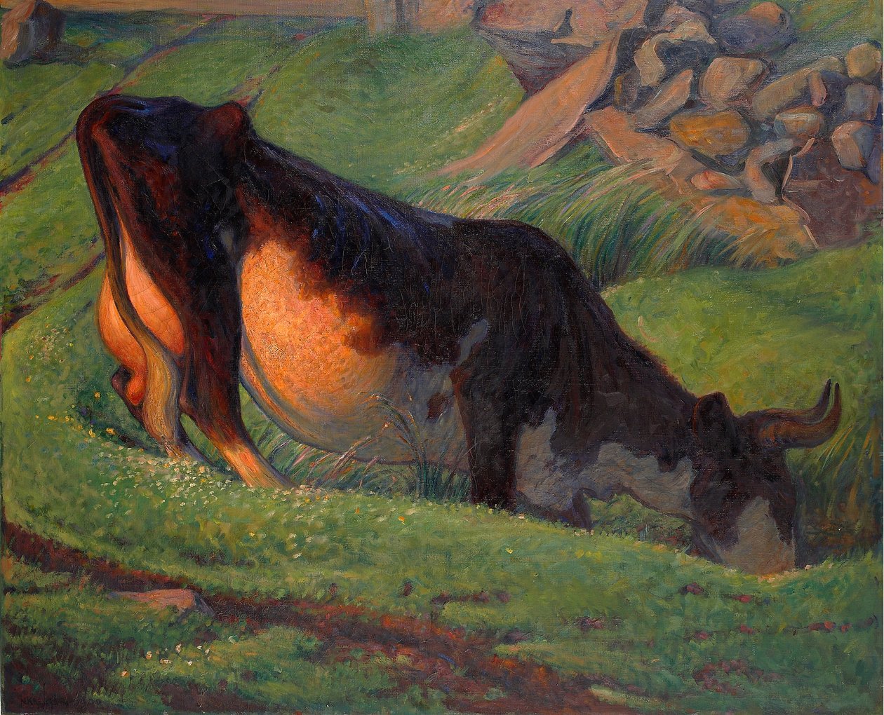 Mucca al pascolo da Nils Kreuger